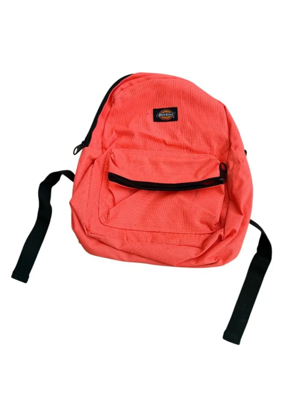 DICKIES Neon Orange Mini Backpack Bag Bookbag